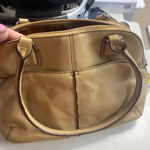 Leather handbag